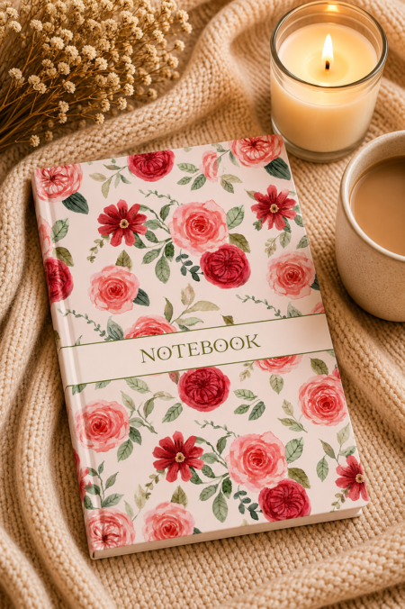 Bushed Flowers Notebook